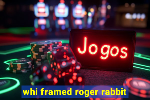 whi framed roger rabbit